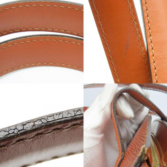 LOUIS VUITTON Brown Leather Tote Bag - Picture 6 of 11